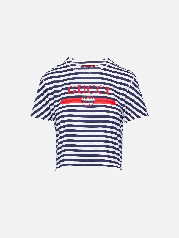 Striped Logo Tee